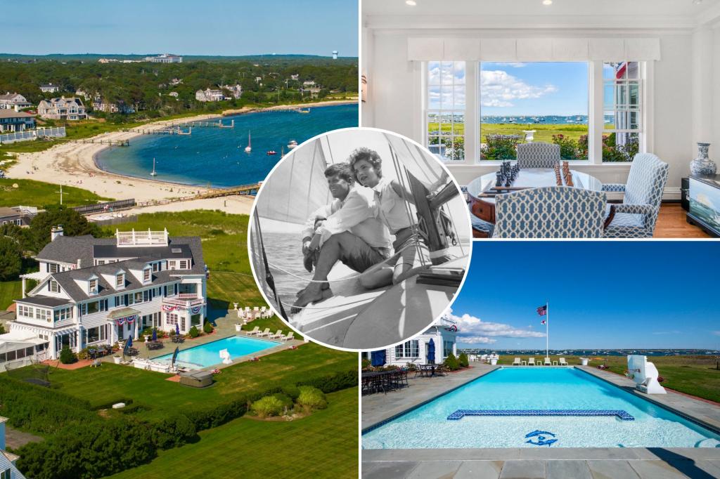 Historic Hyannis Port estate adjacent to Kennedy is on the market for $19.8 million - a stunning slice of Americana